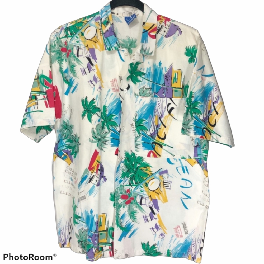 OCEAN PACIFIC Vintage Hawaiian Shirt